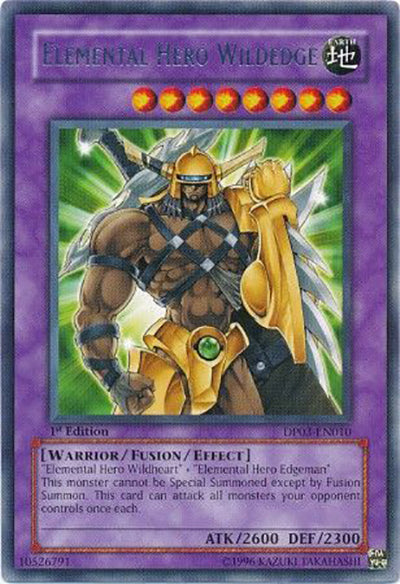 Yugioh Elemental Hero Wildedge / Rare - DP03-EN010 - 1st