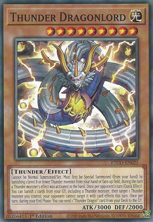 Thunder Dragonlord / Common - ETCO-EN025 - 1st