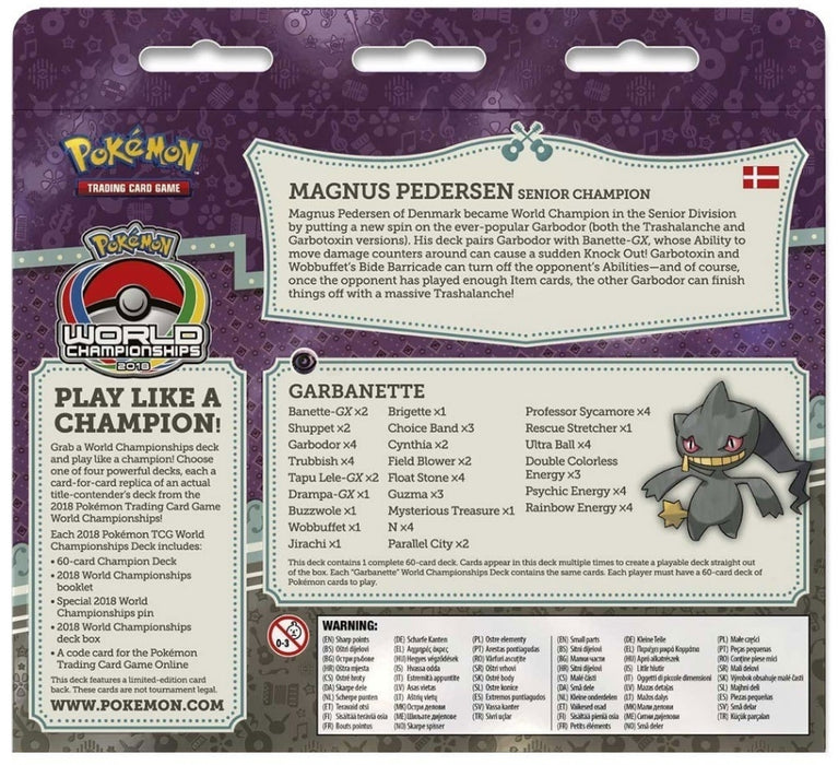 2018 Pokemon World Championships Decks Transcend Cards 2018 Pokemon World Championships Decks Transcend Cards
