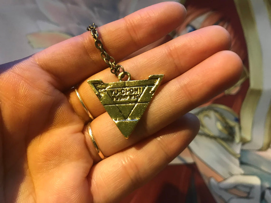 FITIONS - 3D Yu-Gi-Oh Necklace Anime Yugioh Millenium Pendant Jewelry Toy Yu  Gi Oh Cosplay Pyramid Egyptian Eye of Horus Necklace : Amazon.ca: Toys &  Games