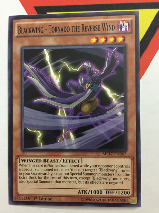 BLACKWING - TORNADO THE REVERSE WIND - COMMON - MP17-EN067 - 1ST