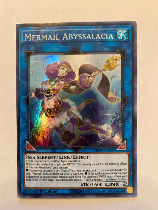 Mermail Abyssalacia / Super - MP20-EN095- 1st