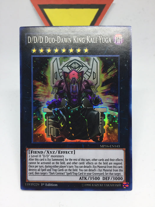 D/D/D Duo-Dawn King Kali Yuga - Super - MP16-EN143 - 1st