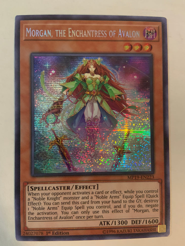 Morgan, the Enchantress of Avalon / Prismatic Secret - MP19-EN223 - 1st