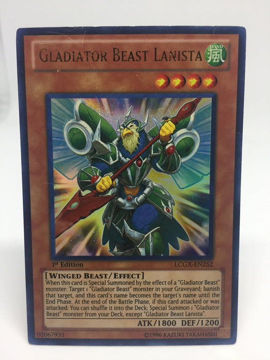 Gladiator Beast Lanista / Ultra - LCGX-EN252 - 1st MP