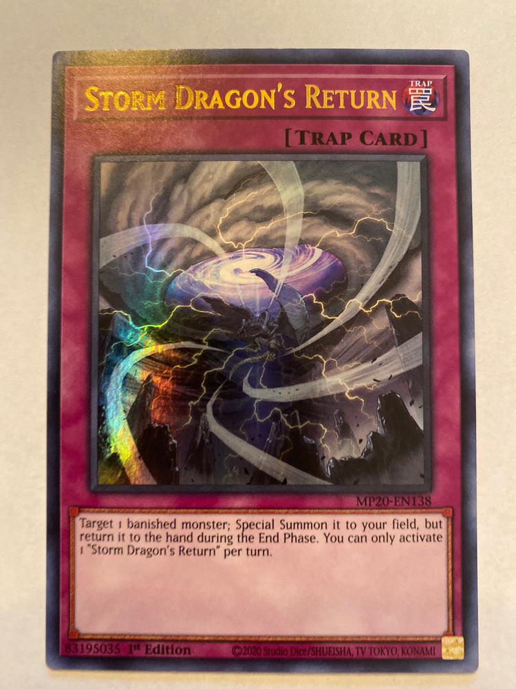 Storm Dragon's Return / Ultra - MP20-EN138- 1st
