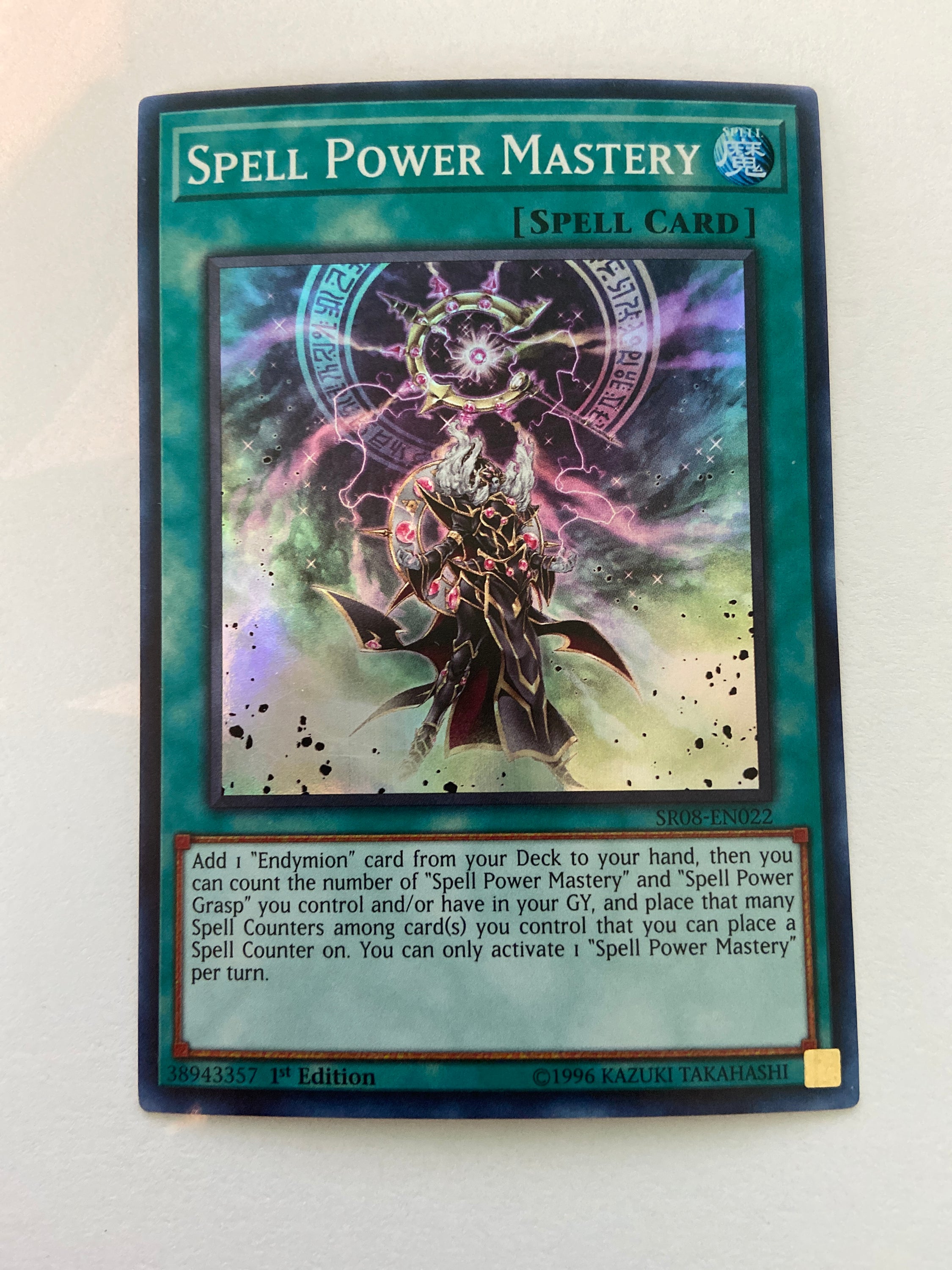 Spell Power Mastery / Super - SR08-EN022 - 1st — Transcend Cards