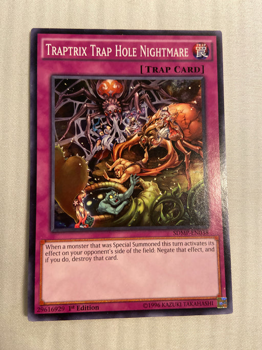 TRAPTRIX TRAP HOLE NIGHTMARE - COMMON - SDMP-EN038 - 1ST