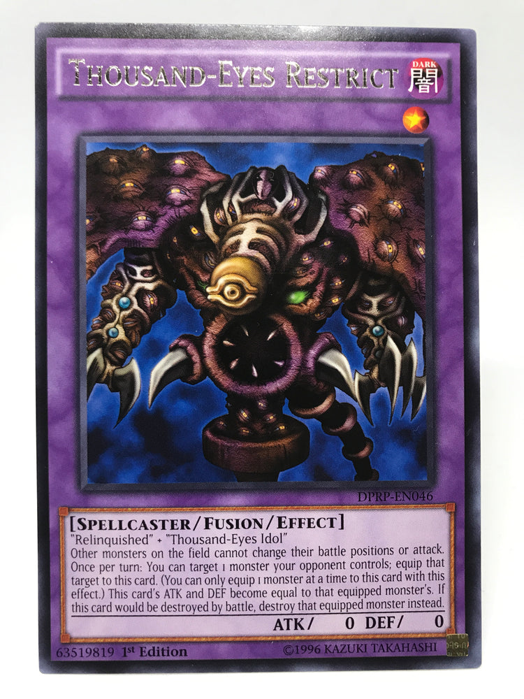 THOUSAND-EYES RESTRICT - RARE - DPRP-EN046 - 1st