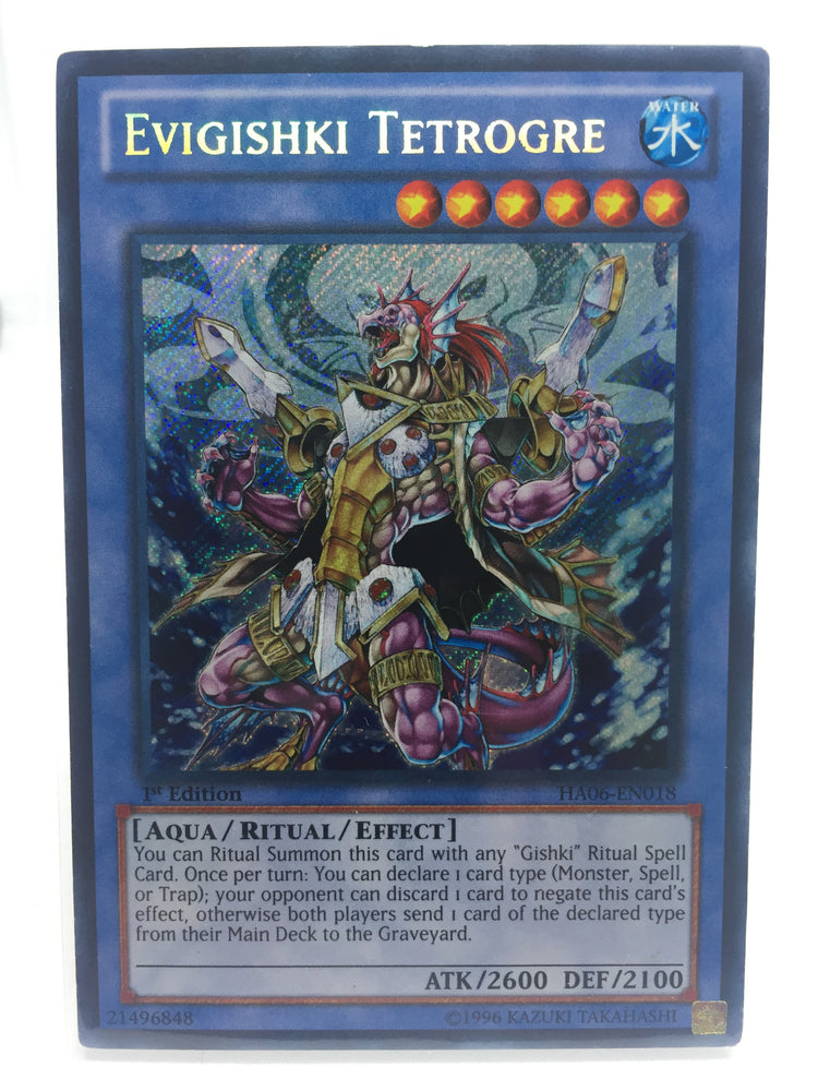 Evigishki Tetrogre - Secret - HA06-EN018 - 1st