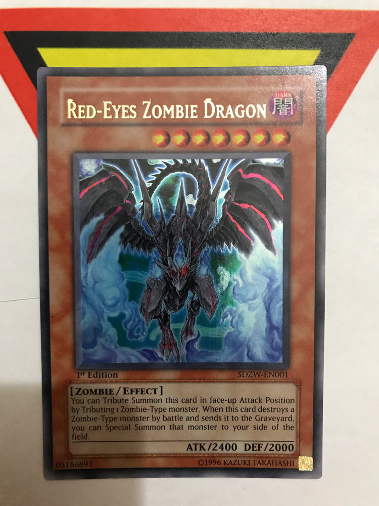Red-Eyes Zombie Dragon - Ultra - SDZW-EN001 - 1st