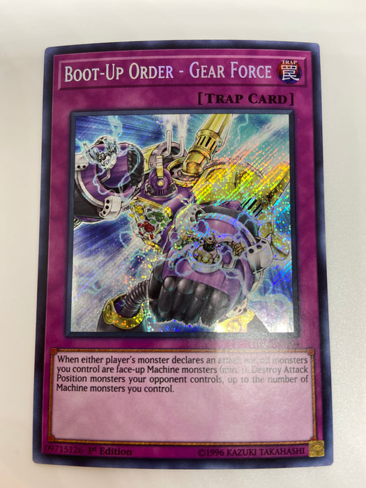 Boot-Up Order - Gear Force / Secret - FIGA-EN004 - 1st