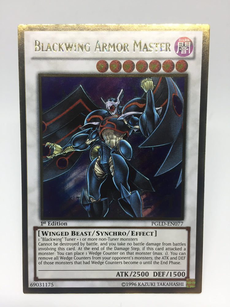 Yugioh! Blackwing Armor Master Pgld-en077 1a Edi Gold Rare Inglés | Meses sin interés Yugioh! Blackwing Armor Master Pgld-en077 1a Edi Gold Rare Inglés | Meses sin interés