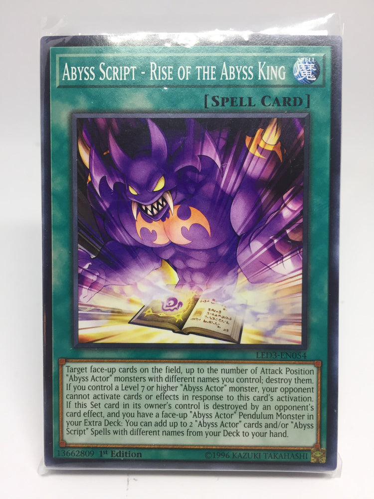 Abyss Script - Rise of the Abyss King / Common - LED3-EN054 - 1st