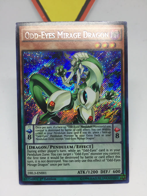 Odd-Eyes Mirage Dragon - Common - LEDD-ENC05 - 1st