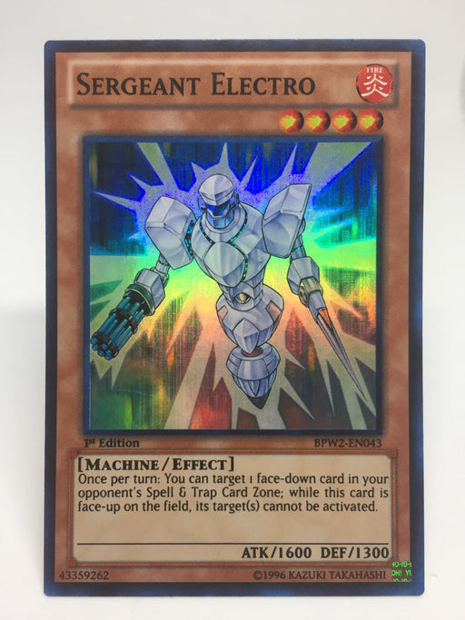 Sergeant Electro / Super - BPW2-EN043 - 1st