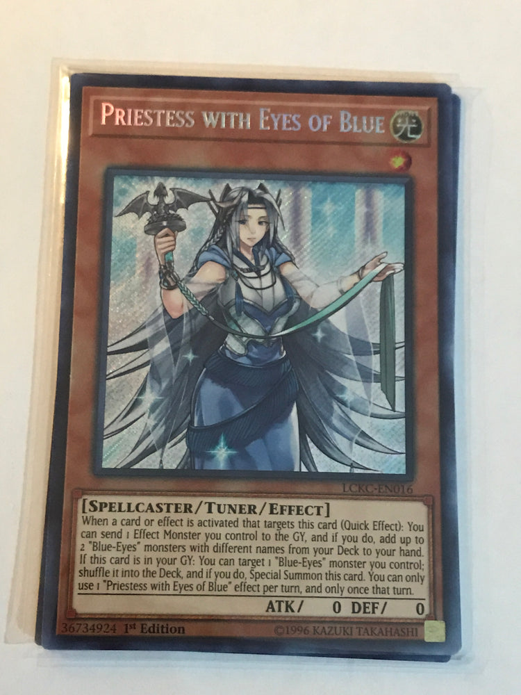 Priestess with Eyes of Blue / Secret - LCKC-EN016 - 1st