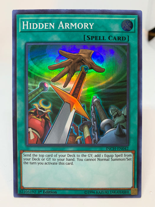 yugioh search equip cards Yugioh! Hidden Armory / Super - INCH-EN042