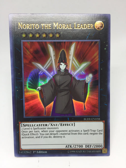 Norito the Moral Leader / Ultra - BLRR-EN058 - 1st