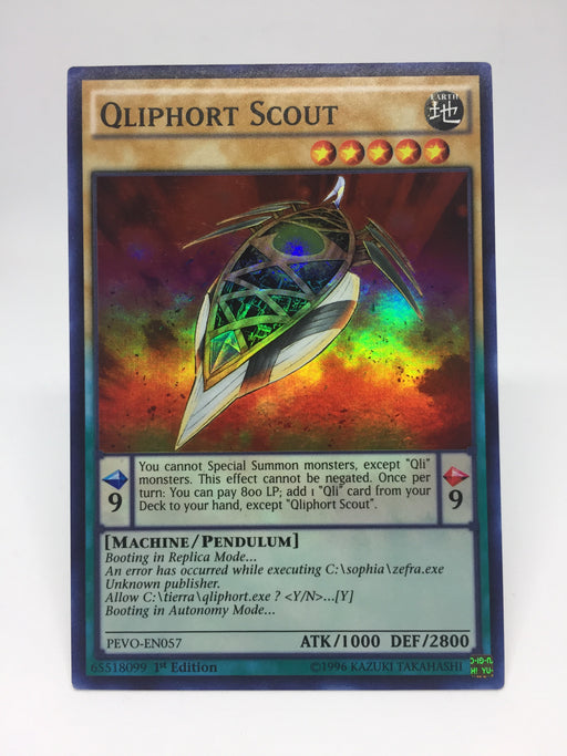 Qliphort Scout - Super - PEVO-EN057 - 1st