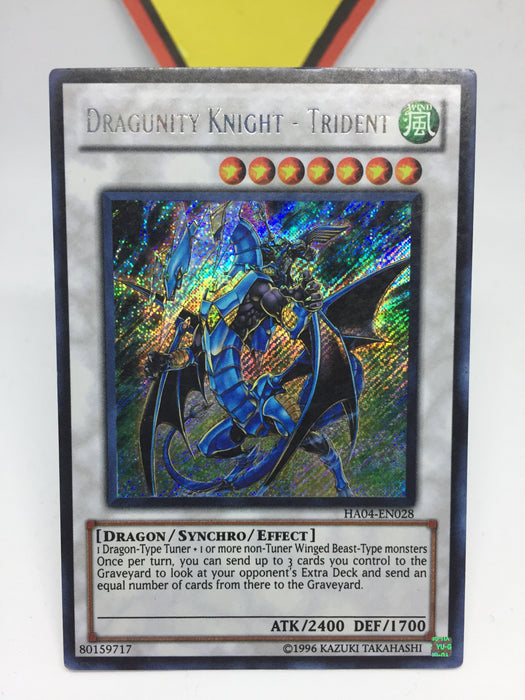 Dragunity Knight - Trident - Secret - HA04-EN028