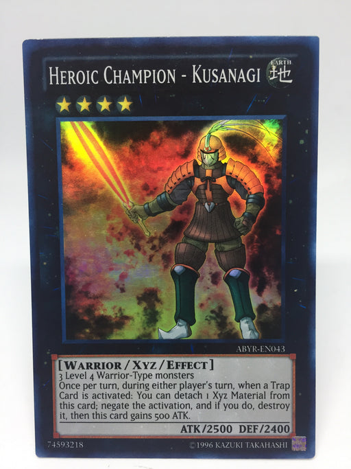 Heroic Champion - Kusanagi - Super - ABYR-EN043