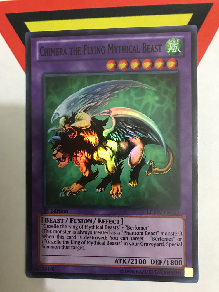CHIMERA THE FLYING MYTHICAL BEAST / SUPER - LCYW-EN052 - 1ST