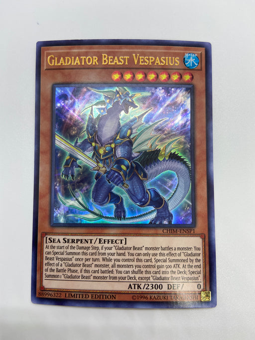 Gladiator Beast Vespasius / Ultra - CHIM-ENSP1 - LIM