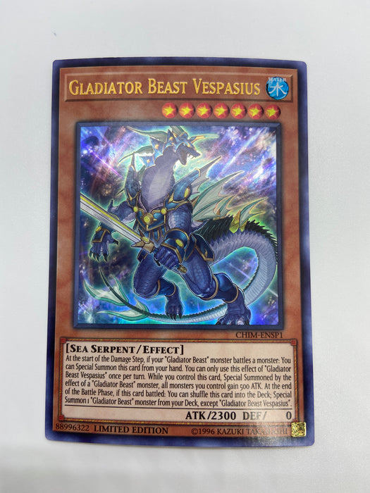 Gladiator Beast Vespasius / Ultra - CHIM-ENSP1 - LIM