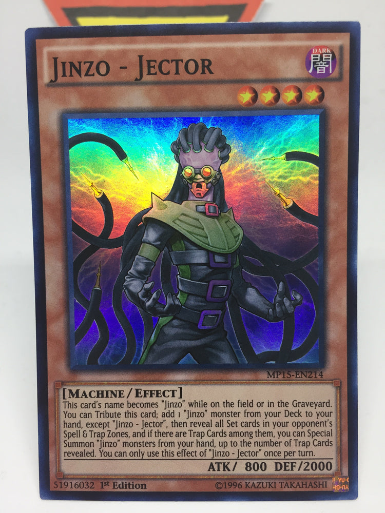 Jinzo - Jector - Super - MP15-EN214 - 1st
