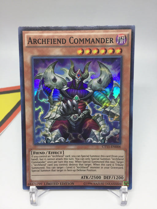 Archfiend Commander - Super - CT11-EN006 - Lim