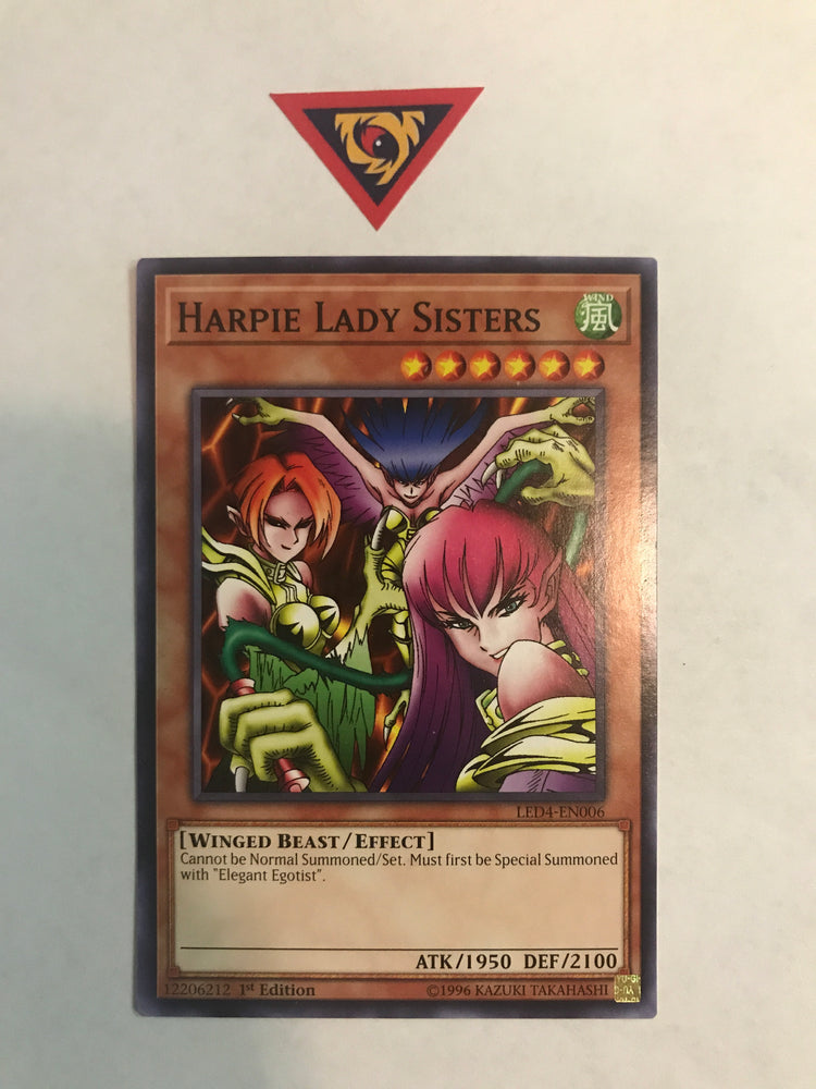 Harpie Lady Sisters / Common - LED4-EN006 - 1st