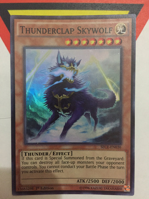 Thunderclap Skywolf - Super - SECE-EN036 - 1st