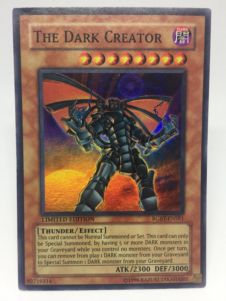 The Dark Creator / Super - RGBT-ENSE1 - Lim - VLP