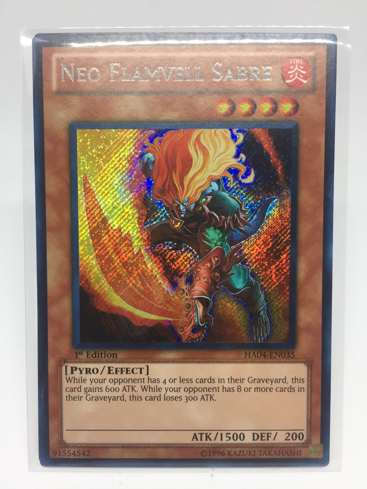 Neo Flamvell Sabre / Secret - HA04-EN035 - 1st