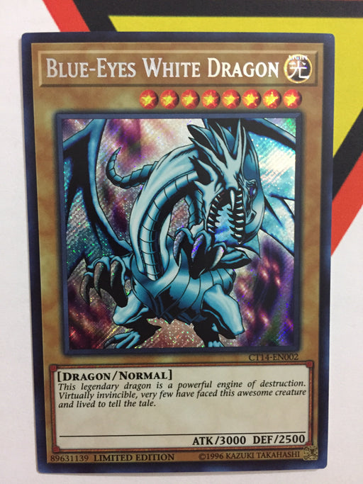 Blue-Eyes White Dragon / Secret - CT14-EN002 - Lim - VLP