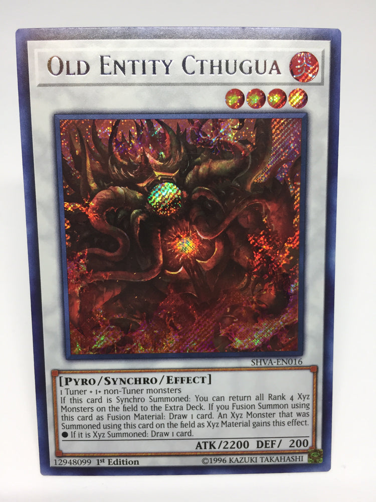 yugioh entity deck Yugioh! Old Entity Cthugua / Secret - SHVA-EN016