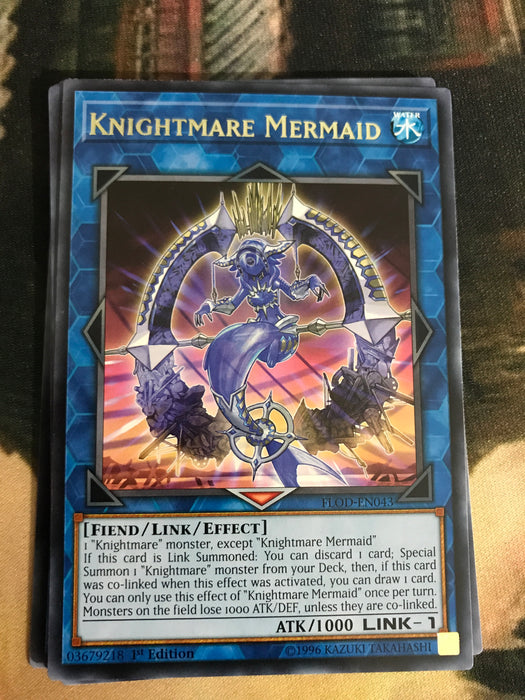 Knightmare Mermaid - Rare - FLOD-EN043 - 1st