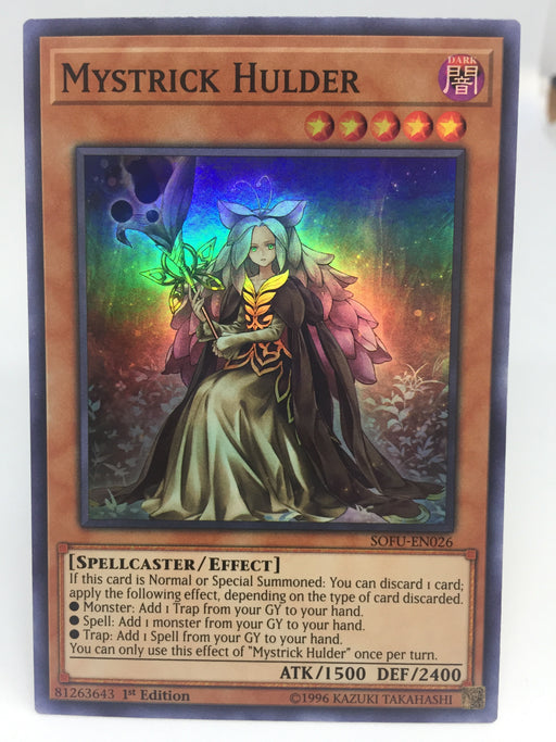 Mystrick Hulder / Super Rare - SOFU-EN026 - 1st