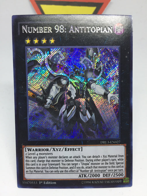 Number 98: Antitopian - Secret - DRL3-EN027 - 1st