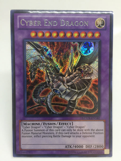 Cyber End Dragon (alt. art) / Secret - LCGX-EN182