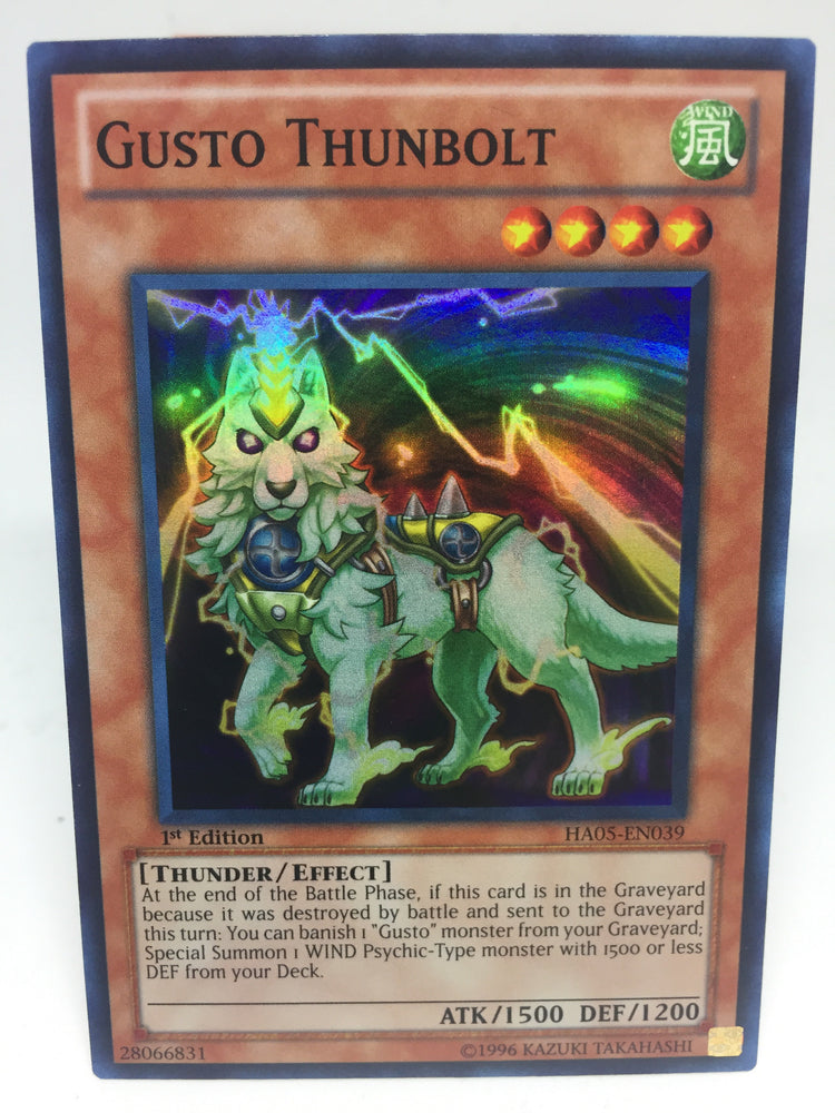 Gusto Thunbolt - Super - HA05-EN039 - 1st