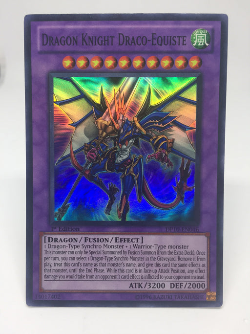 Dragon Knight Draco-Equiste - Super - DP10-EN016 - 1st