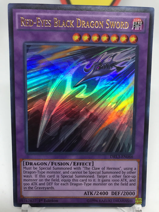 Red-Eyes Black Dragon Sword - Ultra - DRL3-EN066 - 1st Transcend Cards Red-Eyes Black Dragon Sword - Ultra - DRL3-EN066 - 1st Transcend Cards