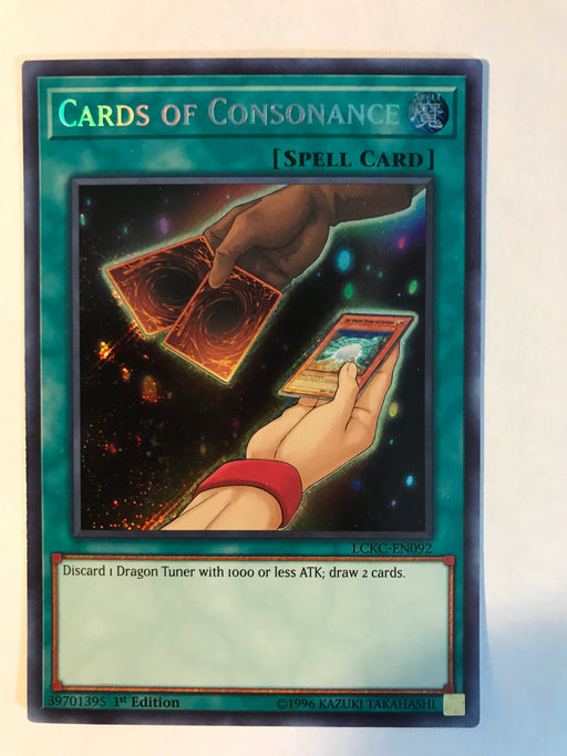 Cards of Consonance - Secret - LCKC-EN092 - 1st