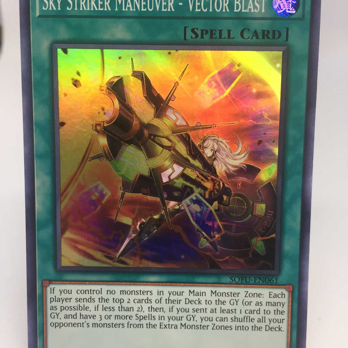 Yugioh! Sky Striker Maneuver - Vector Blast / Super Rare