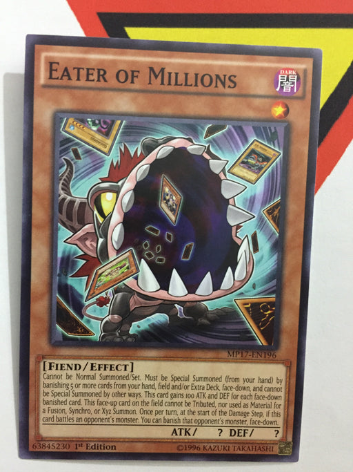 EATER OF MILLIONS - COMMON - MP17-EN196 - 1ST