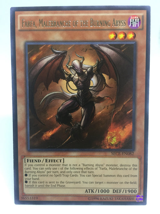 Farfa, Malebranche of the Burning Abyss / Rare - SECE-EN082