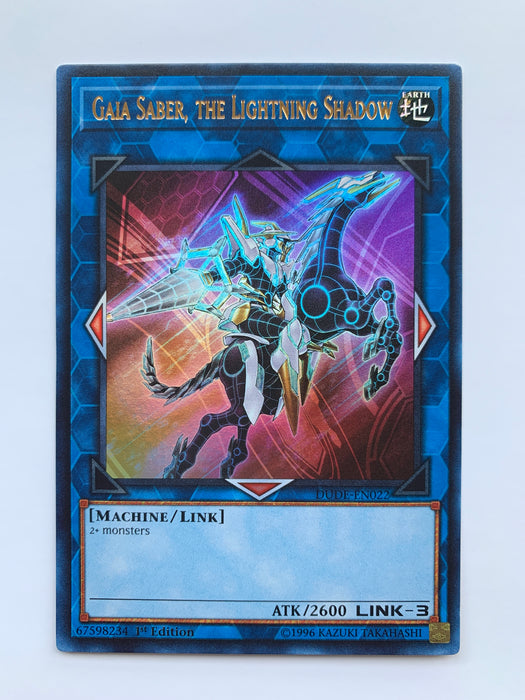 Gaia Saber, the Lightning Shadow / DUDE-EN022 - Ultra - 1st