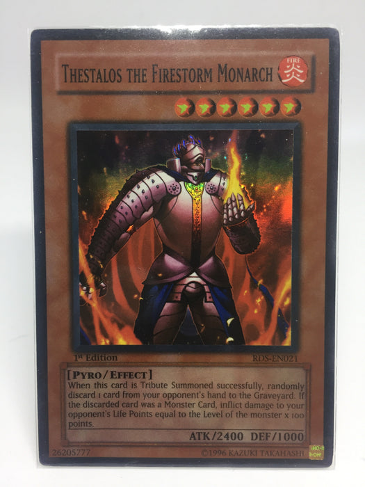 Thestalos the Firestorm Monarch / Super - RDS-EN021 - 1st